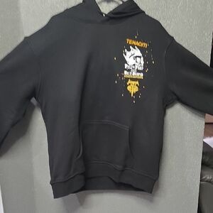 Black Graphic Men's Hoodie